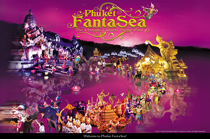 Phuket FantaSea, the world's first Thai Cultural Theme Park, began in 1996 on the popular tourist destination of Phuket, Thailand.